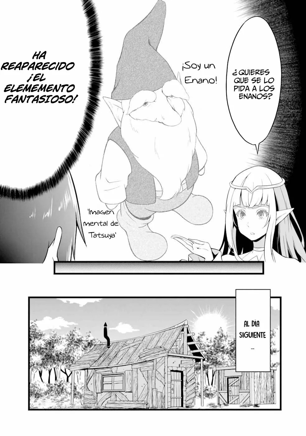 Yuru Fuwa Noka No Moji Bake Skill Capitulo 9: La reina elfo y los enanos página 31