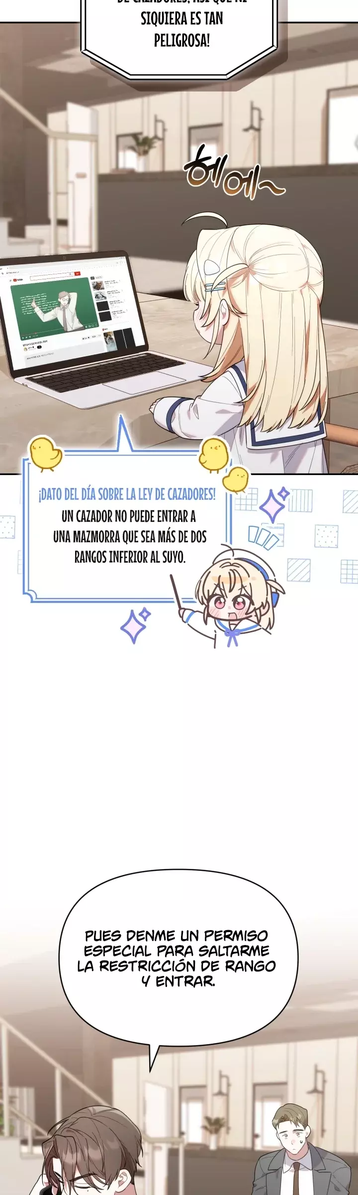 La Cazadora De Clase Pollito Esta Cumpliendo Con Su Deber Capitulo 12 página 45