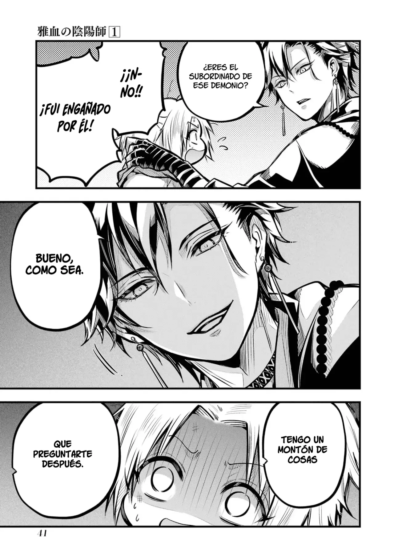 Miyabichi No Onmyouji Capitulo 1: Los herejes página 40