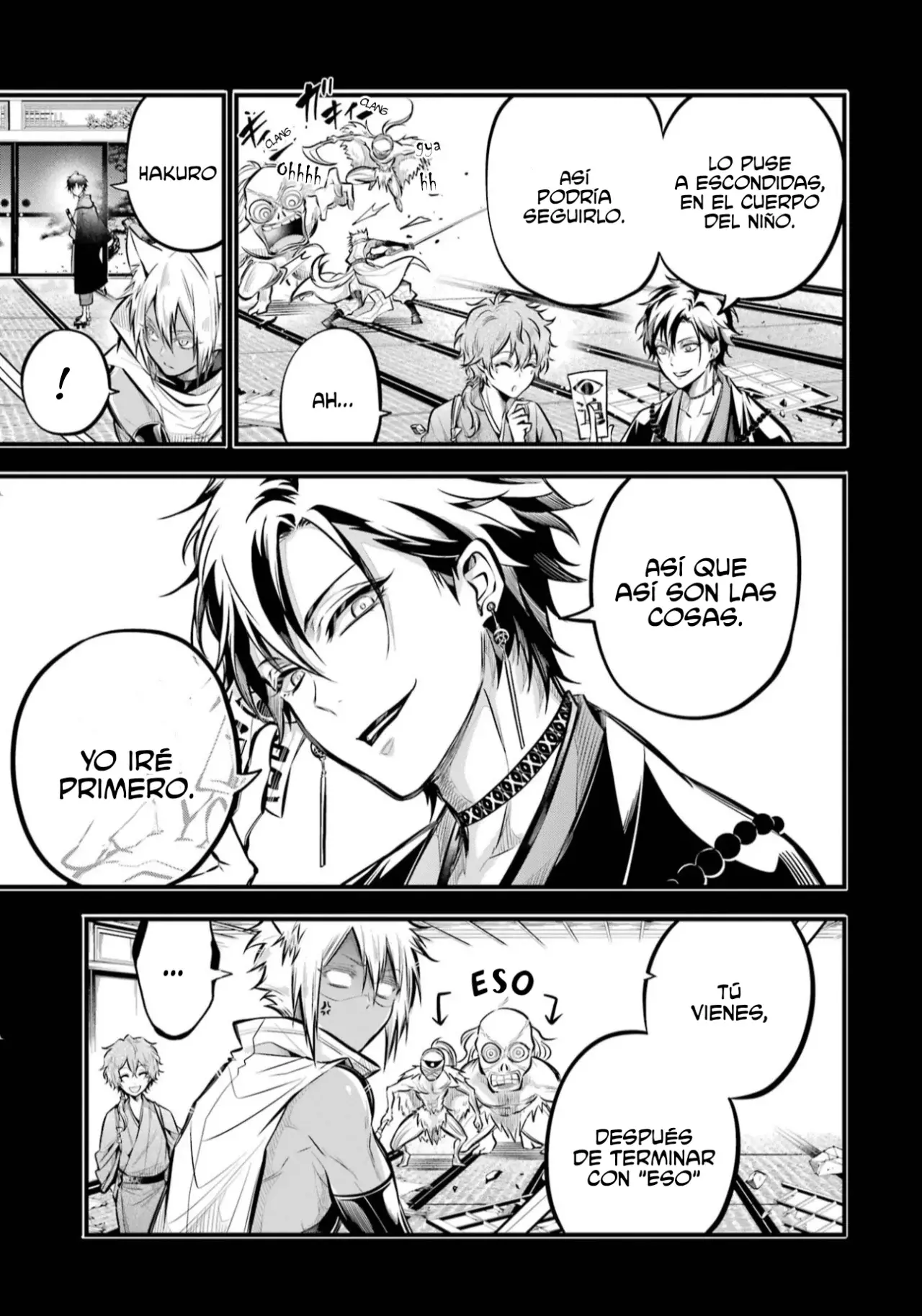 Miyabichi No Onmyouji Capitulo 3: Ataque de los jabalies página 13