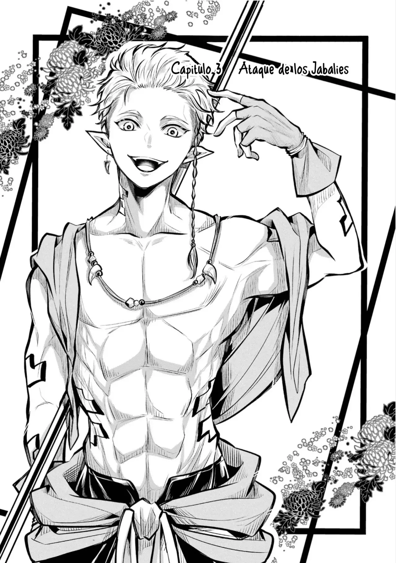 Miyabichi No Onmyouji Capitulo 3: Ataque de los jabalies página 3