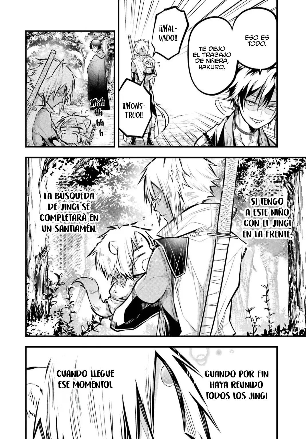 Miyabichi No Onmyouji Capitulo 4: Hakuro y Ranmaru página 42