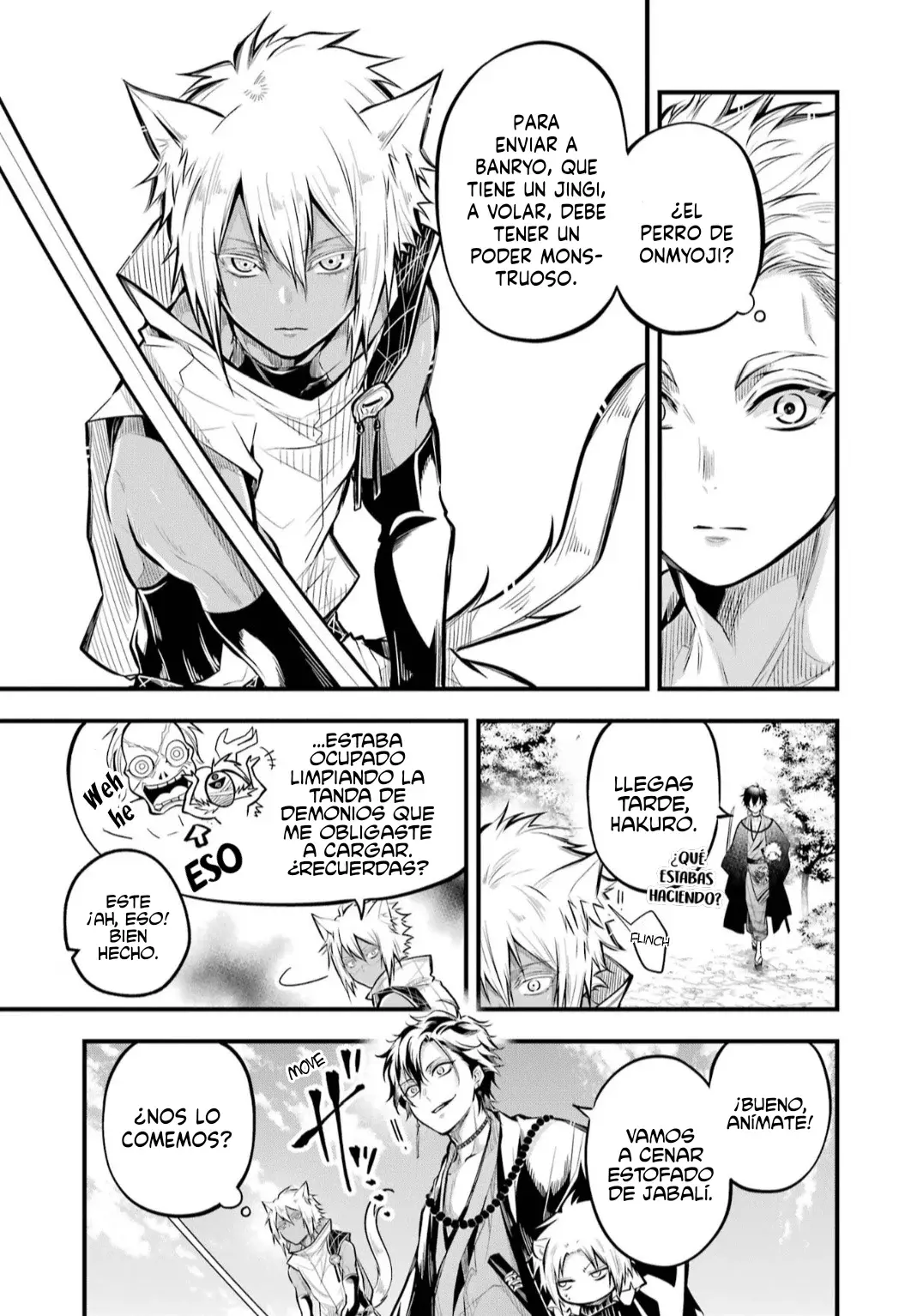 Miyabichi No Onmyouji Capitulo 4: Hakuro y Ranmaru página 5
