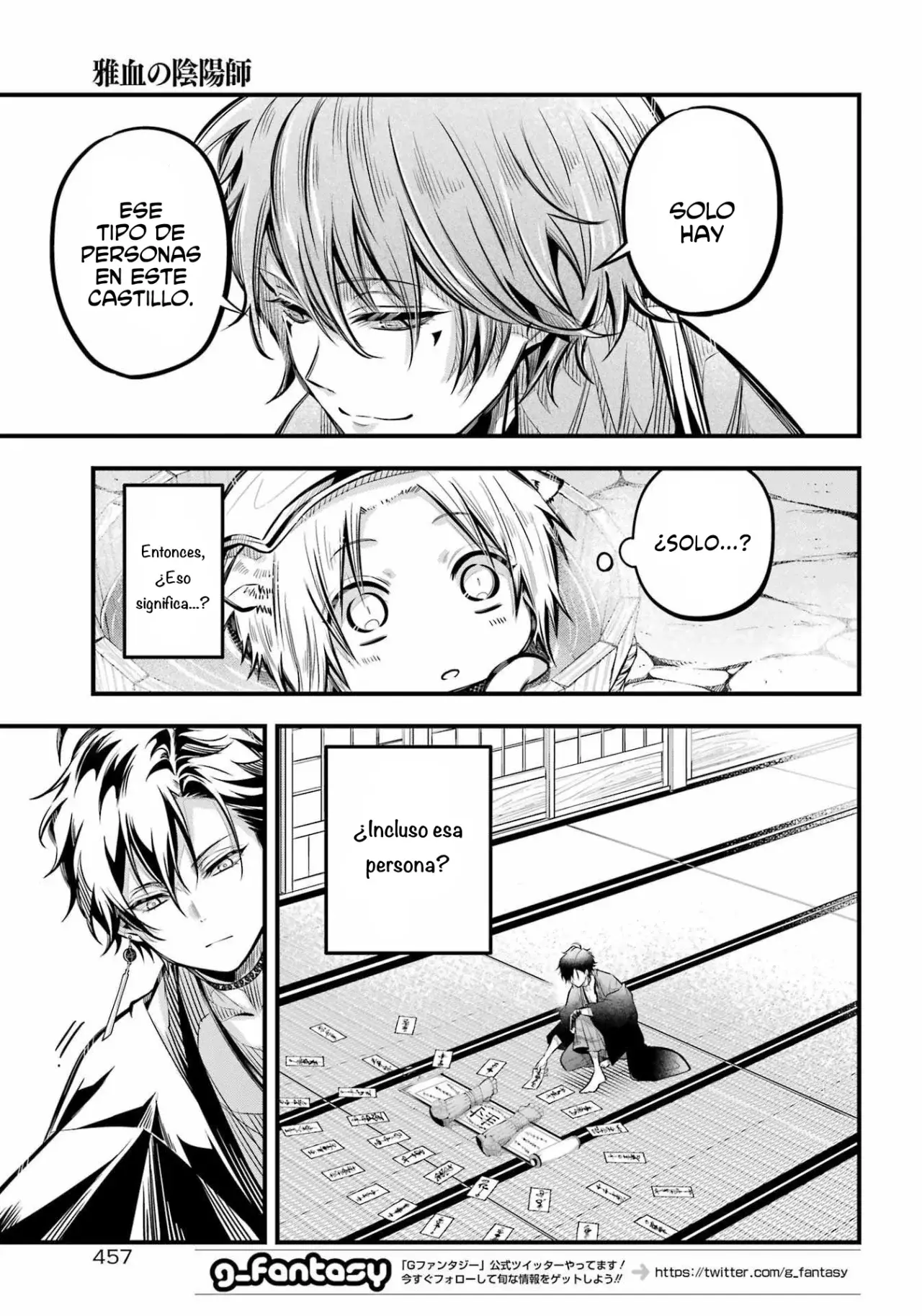 Miyabichi No Onmyouji Capitulo 5: Regreso al castillo página 13