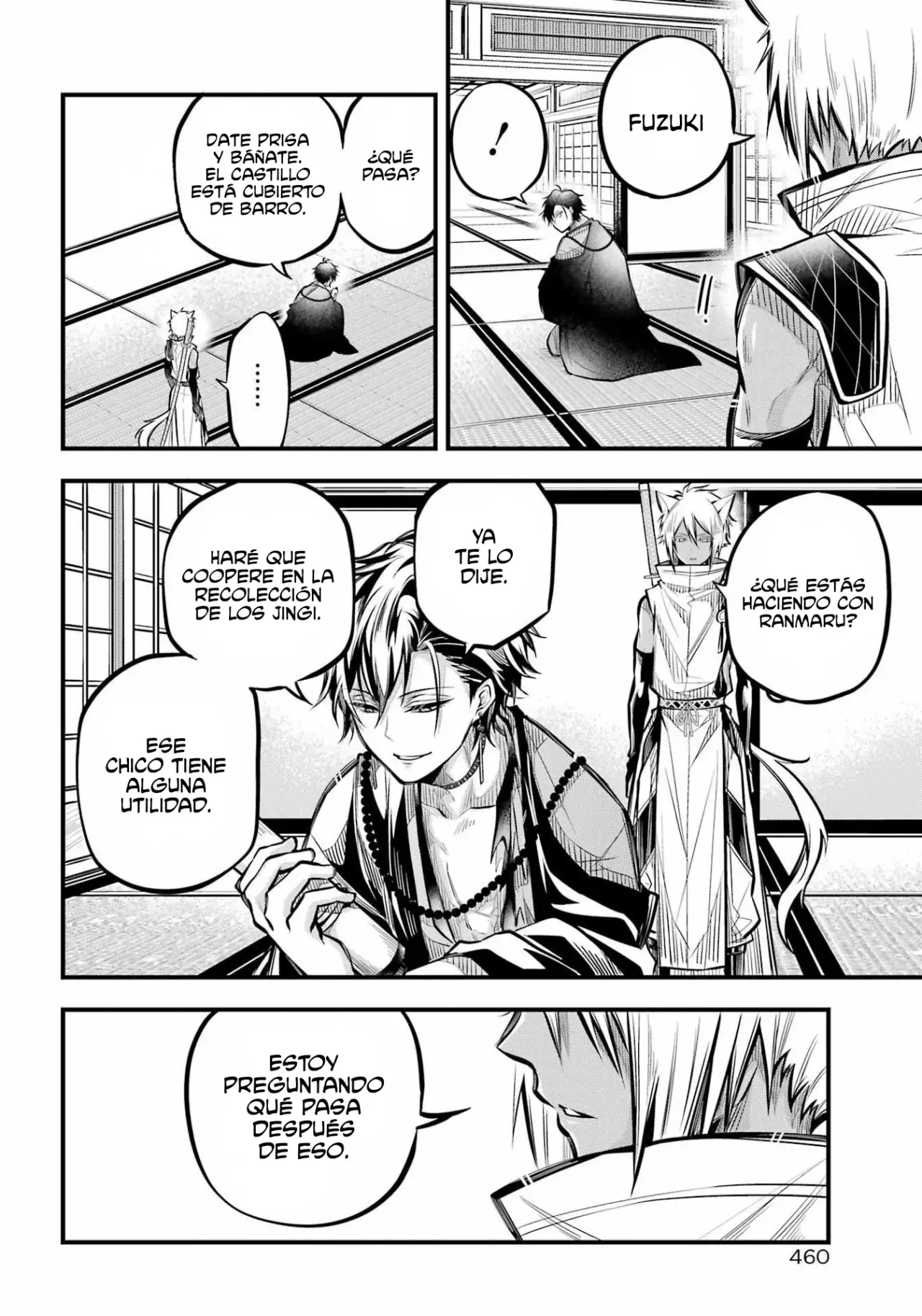 Miyabichi No Onmyouji Capitulo 5: Regreso al castillo página 16