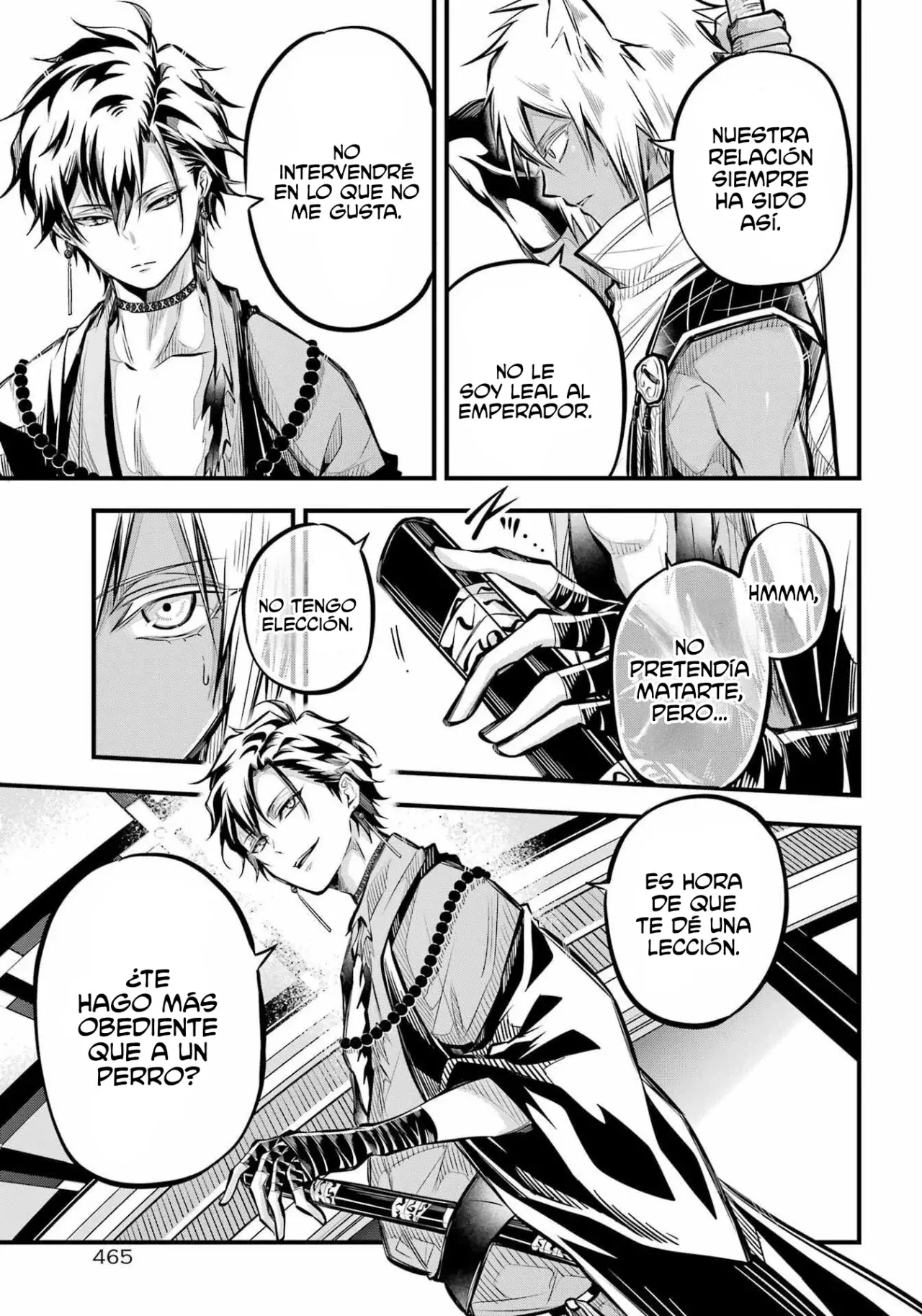 Miyabichi No Onmyouji Capitulo 5: Regreso al castillo página 21