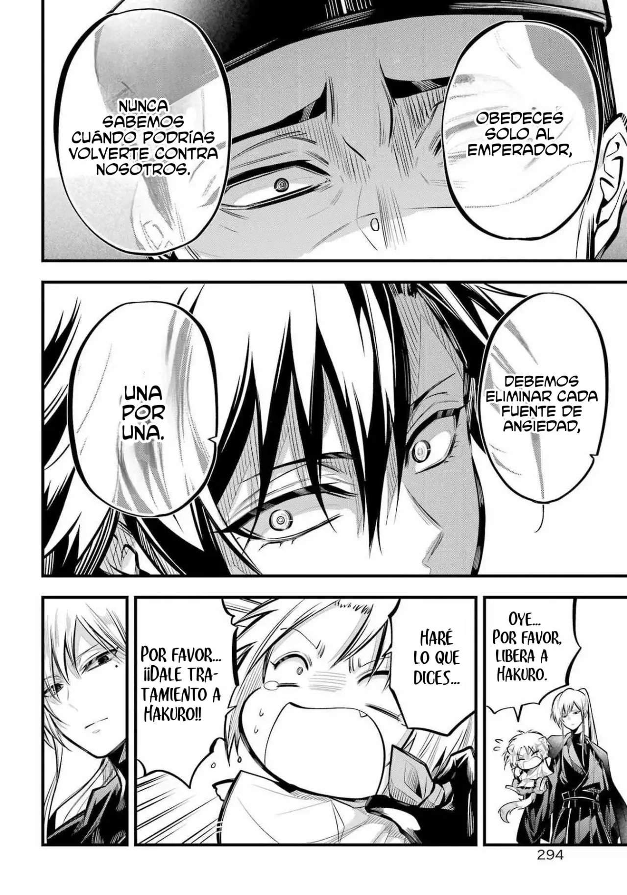 Miyabichi No Onmyouji Capitulo 7: Cadenas rotas página 8