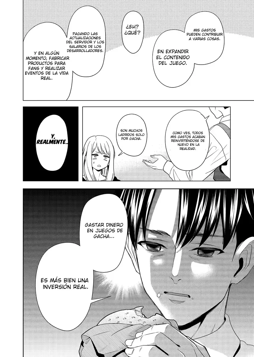Shokuba no Onnanoko ni Toushisuru Hanashi Capitulo 1: Pagar por una gacha es una inversión página 12