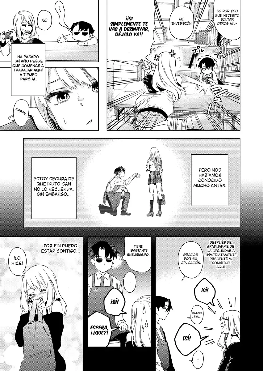 Shokuba no Onnanoko ni Toushisuru Hanashi Capitulo 1: Pagar por una gacha es una inversión página 13