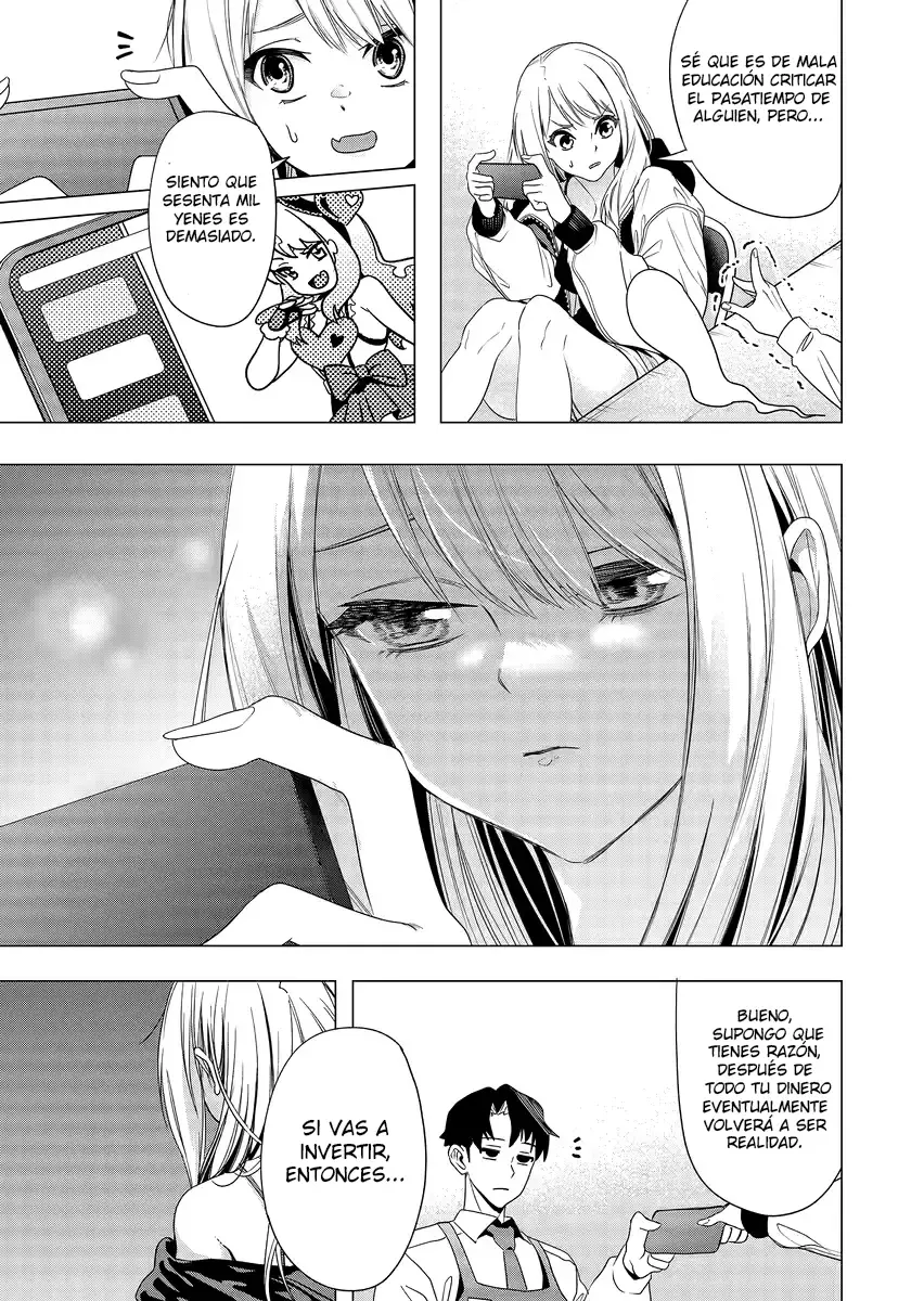 Shokuba no Onnanoko ni Toushisuru Hanashi Capitulo 1: Pagar por una gacha es una inversión página 15