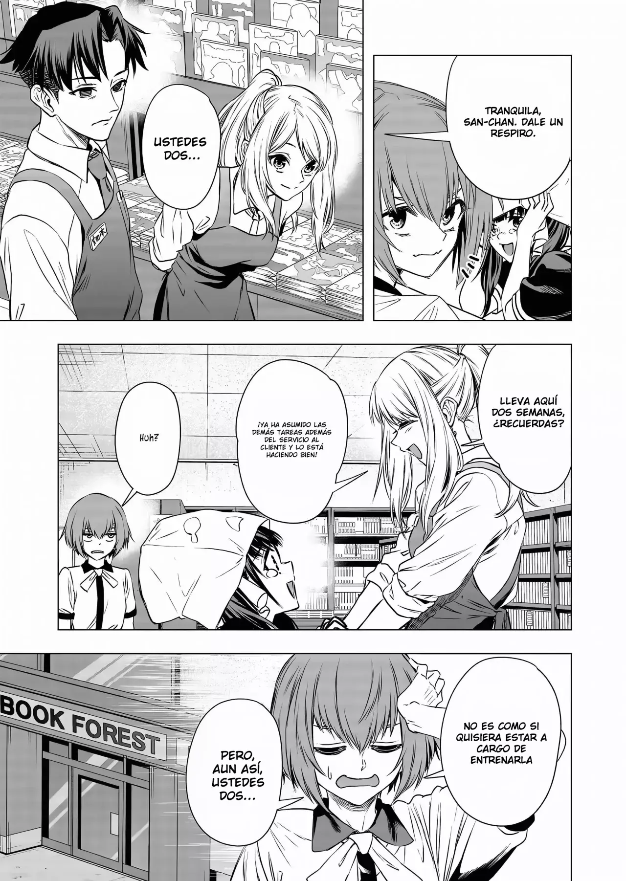 Shokuba no Onnanoko ni Toushisuru Hanashi Capitulo 10 página 4