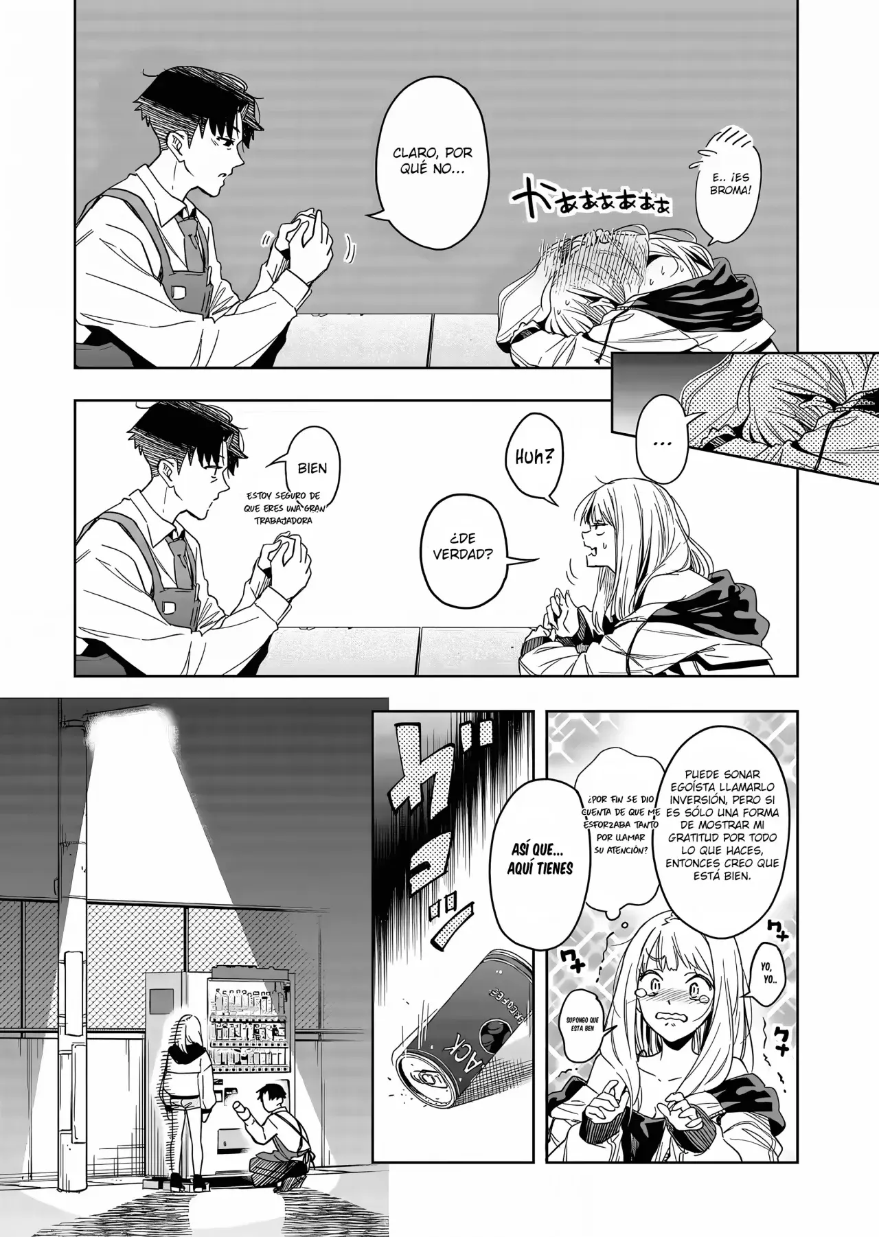 Shokuba no Onnanoko ni Toushisuru Hanashi Capitulo 2 página 4