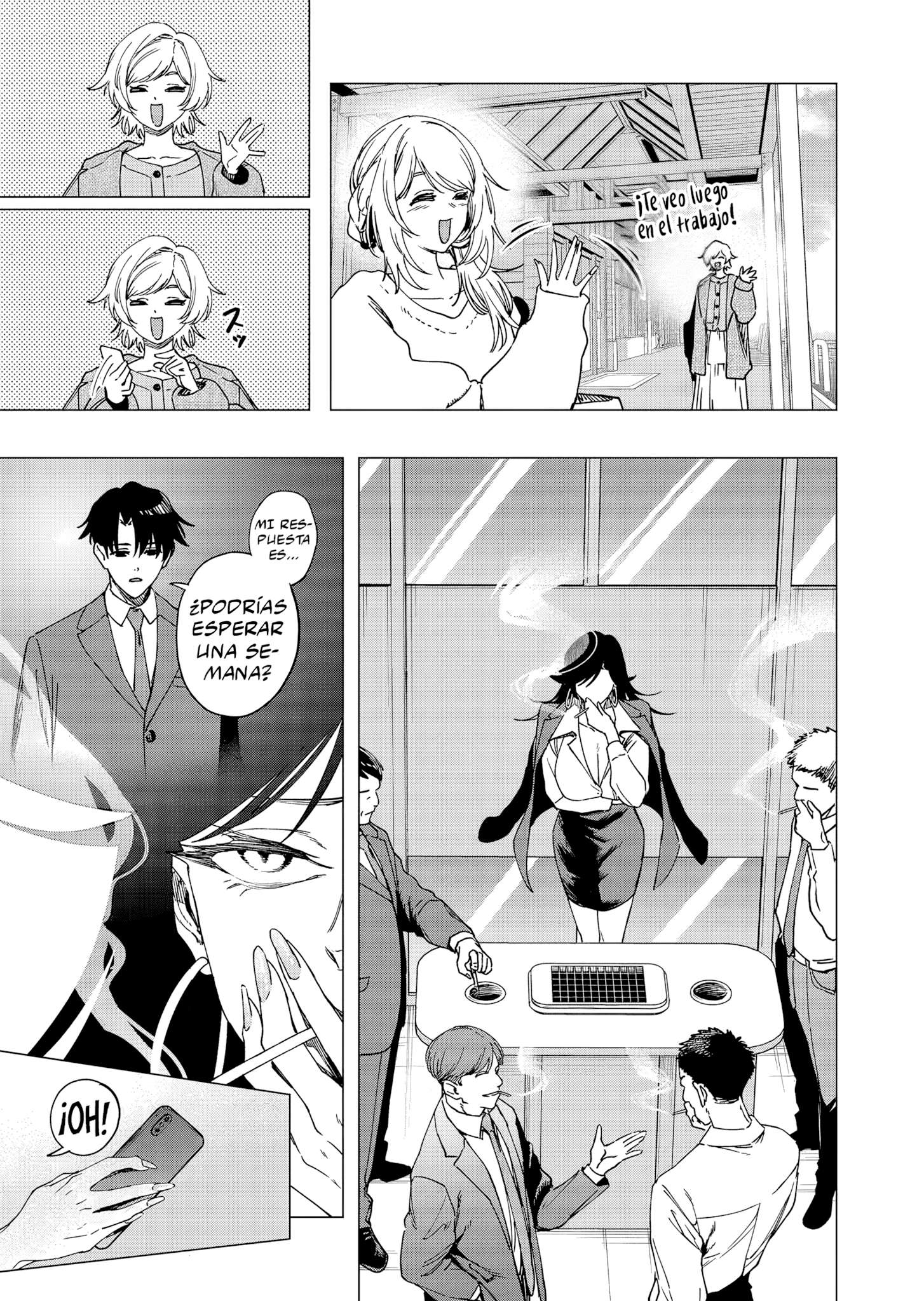 Shokuba no Onnanoko ni Toushisuru Hanashi Capitulo 28 página 9