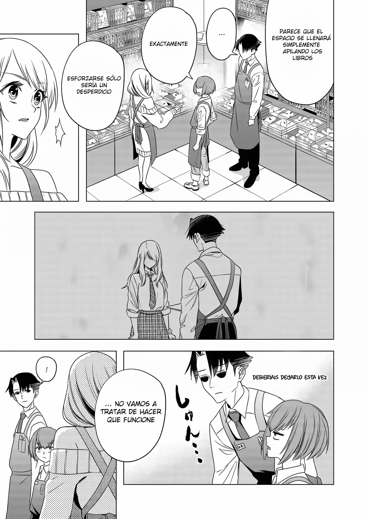 Shokuba no Onnanoko ni Toushisuru Hanashi Capitulo 4 página 7
