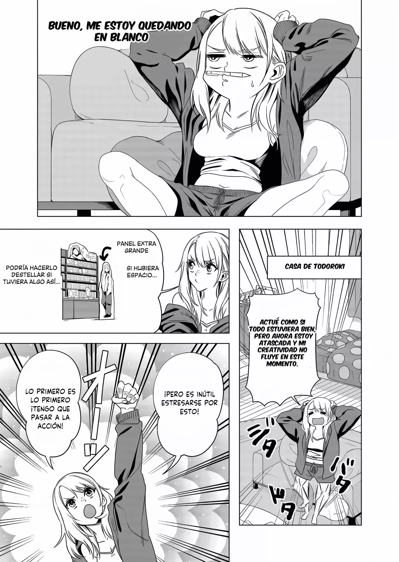 Shokuba no Onnanoko ni Toushisuru Hanashi Capitulo 4 página 9