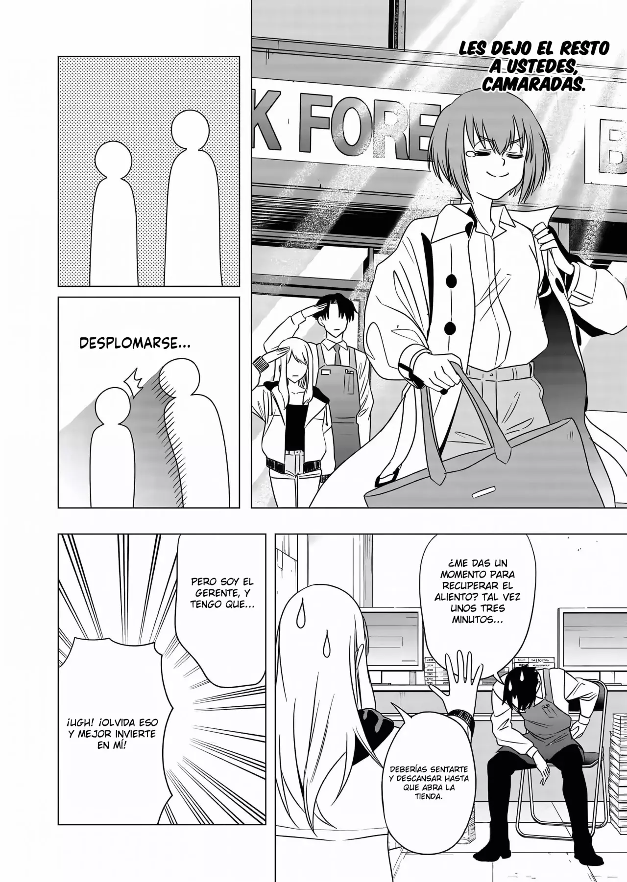 Shokuba no Onnanoko ni Toushisuru Hanashi Capitulo 6 página 11