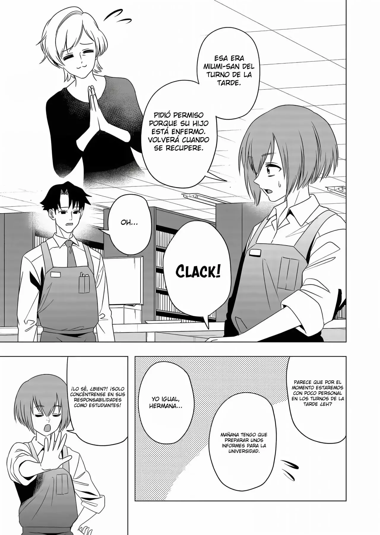 Shokuba no Onnanoko ni Toushisuru Hanashi Capitulo 6 página 6