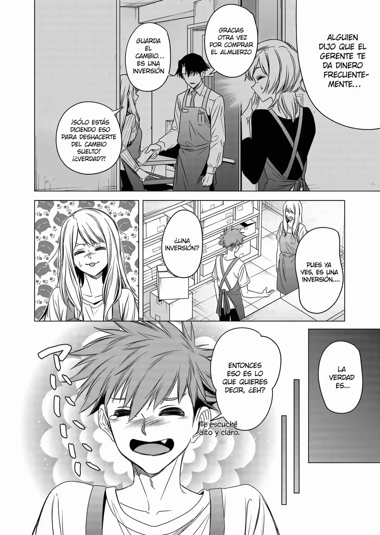 Shokuba no Onnanoko ni Toushisuru Hanashi Capitulo 8 página 7