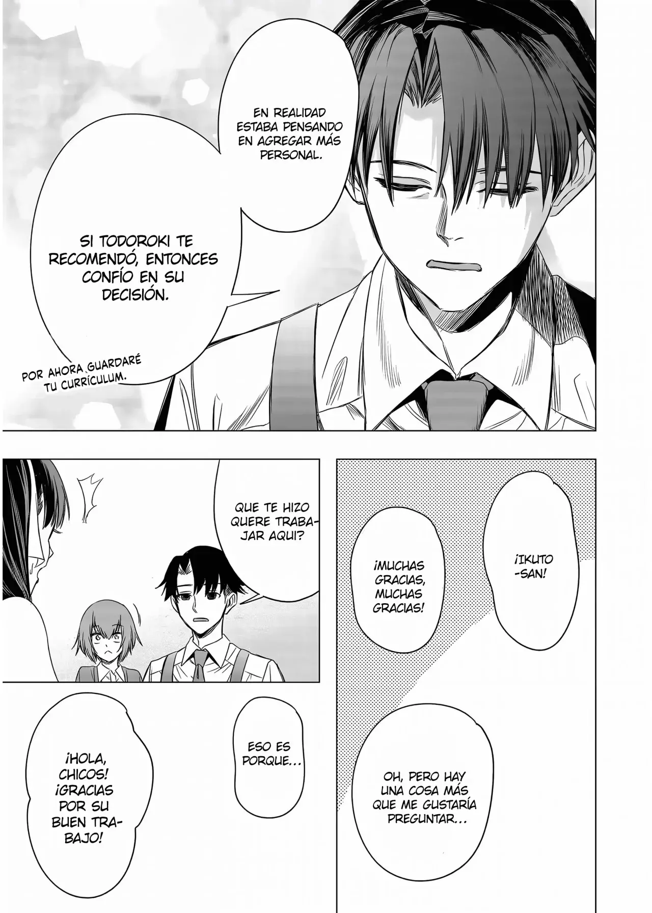 Shokuba no Onnanoko ni Toushisuru Hanashi Capitulo 9 página 10