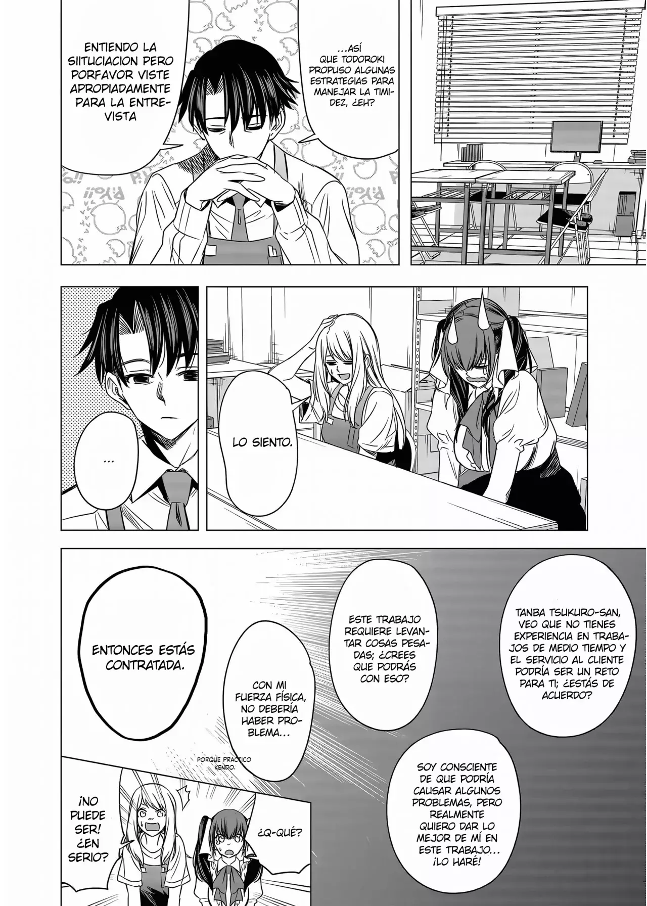 Shokuba no Onnanoko ni Toushisuru Hanashi Capitulo 9 página 9