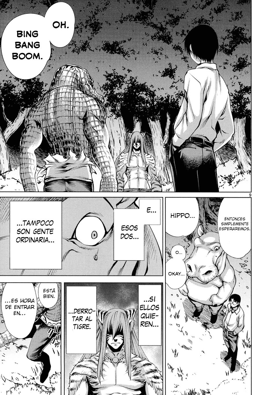 Killing Bites Capitulo 10: ¡No me importa si débiles como ustedes hacen algo! página 10