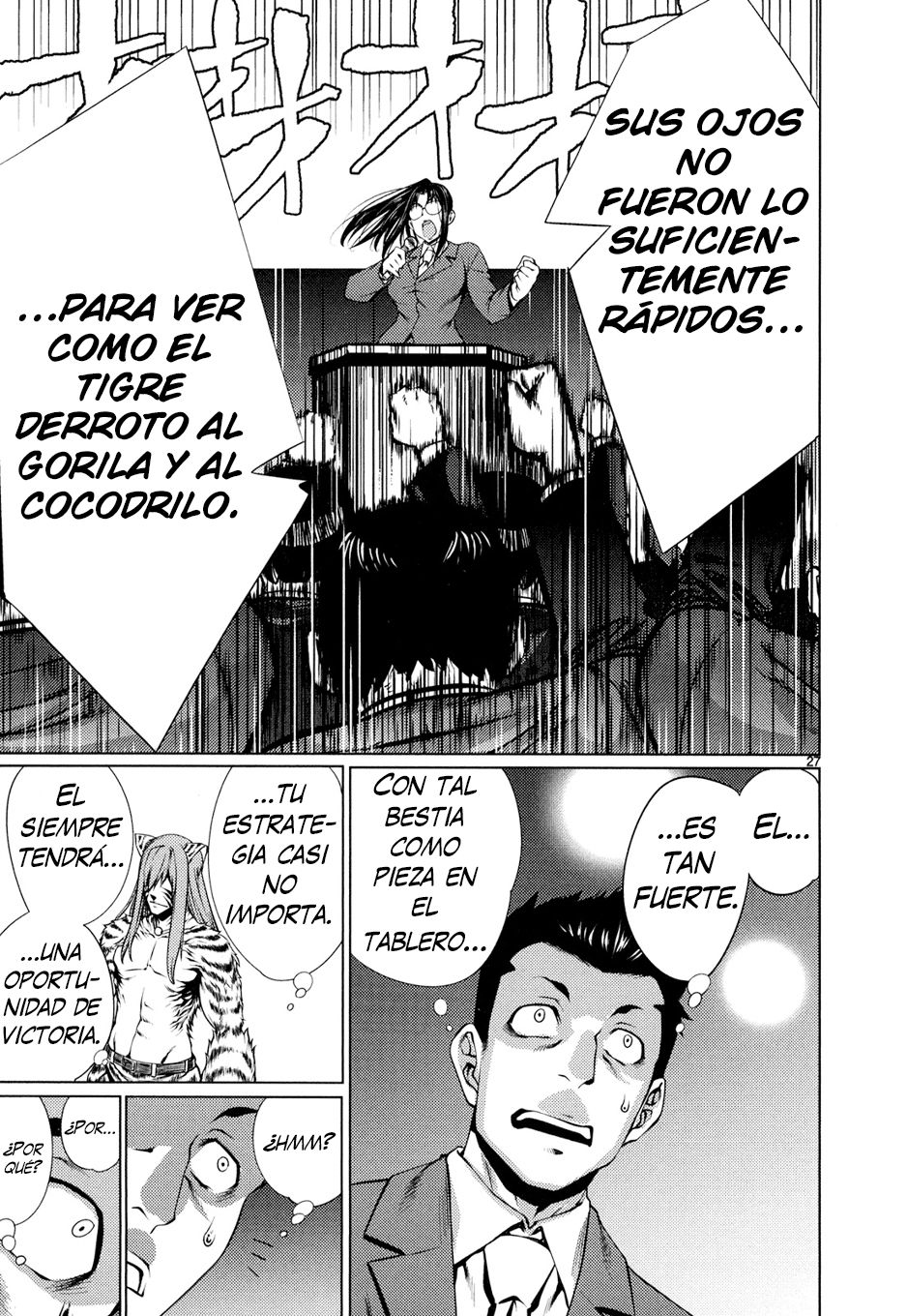 Killing Bites Capitulo 10: ¡No me importa si débiles como ustedes hacen algo! página 28