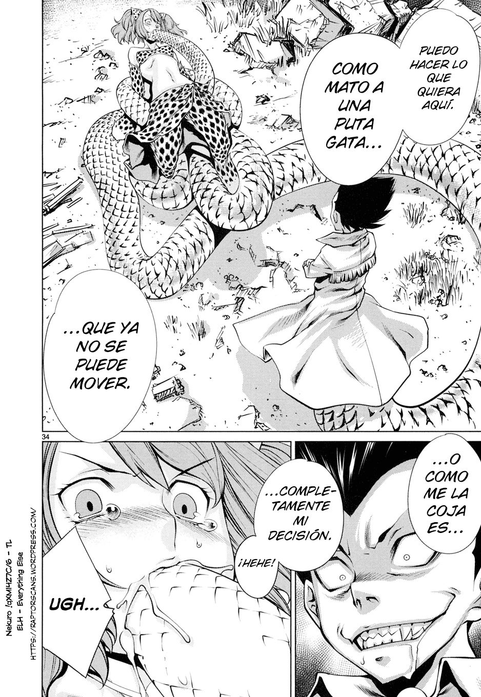 Killing Bites Capitulo 10: ¡No me importa si débiles como ustedes hacen algo! página 35