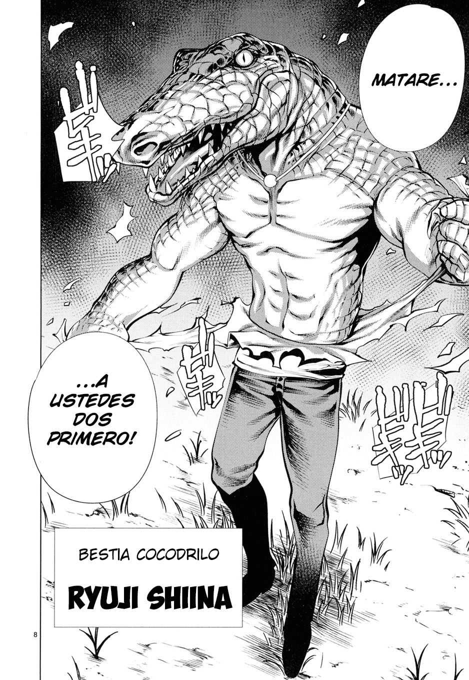 Killing Bites Capitulo 10: ¡No me importa si débiles como ustedes hacen algo! página 9