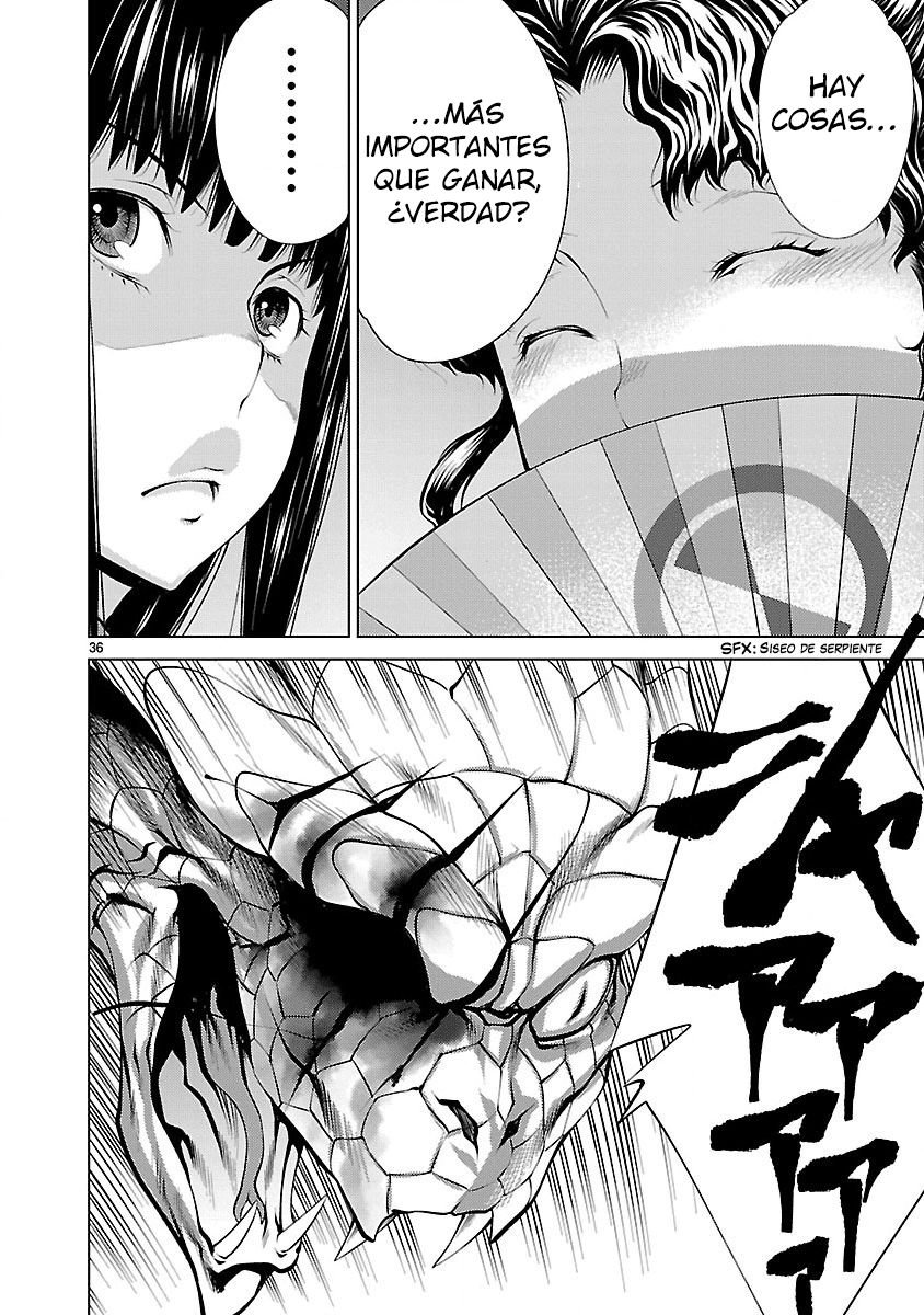 Killing Bites Capitulo 13: Debes convertirte en una Bestia página 35