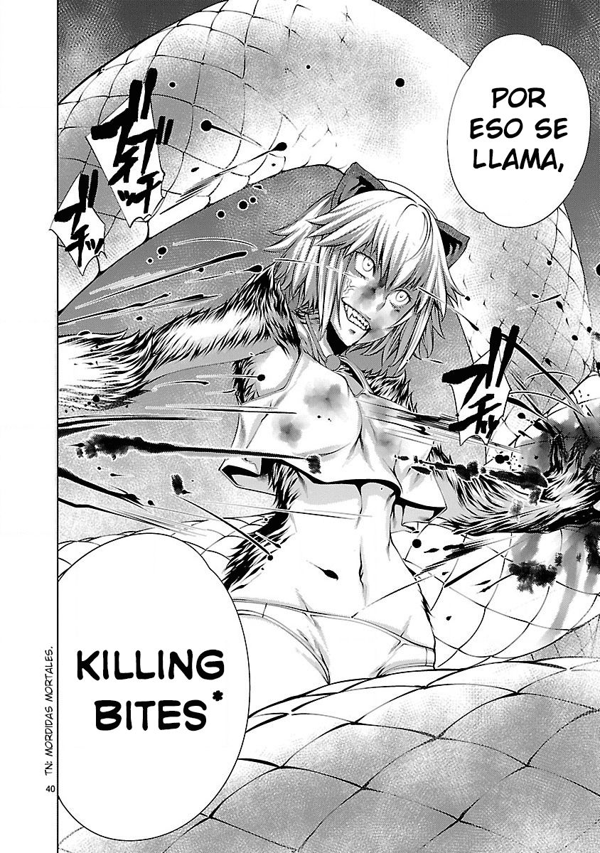 Killing Bites Capitulo 13: Debes convertirte en una Bestia página 39