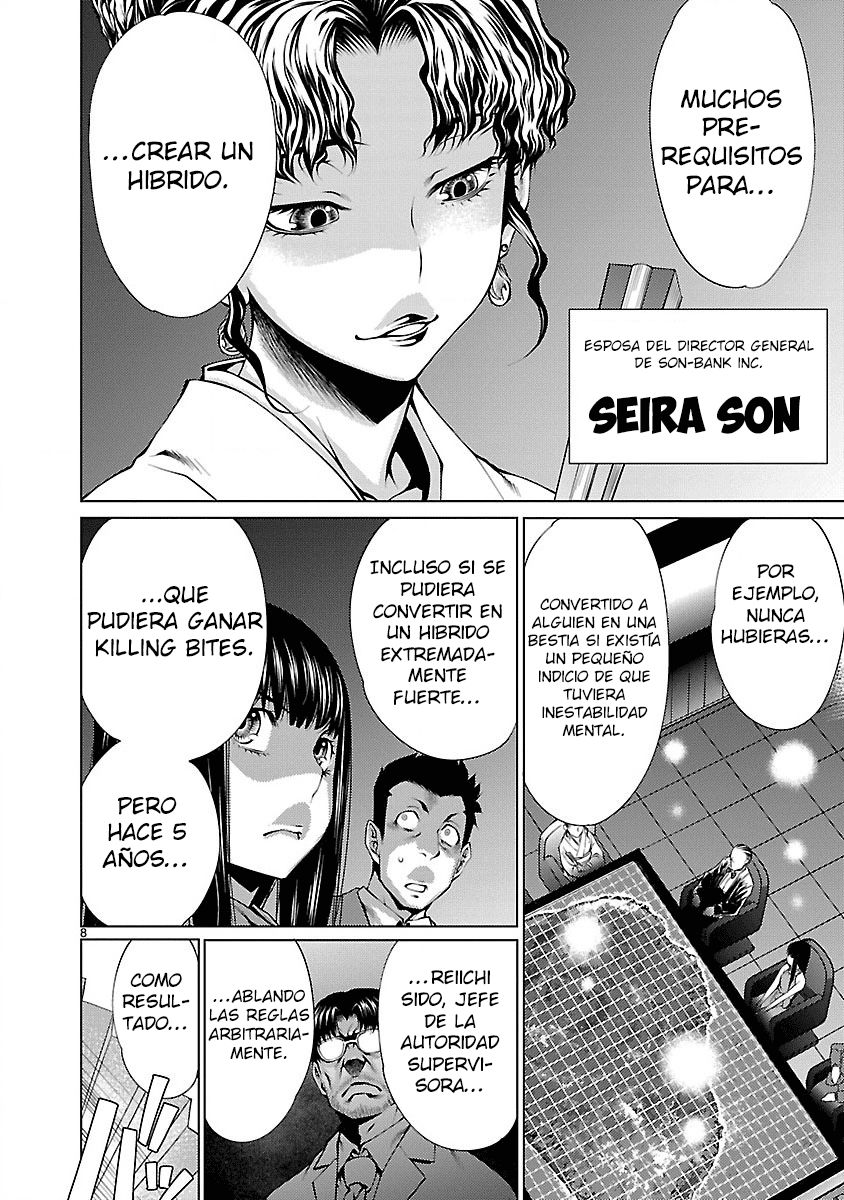 Killing Bites Capitulo 13: Debes convertirte en una Bestia página 8
