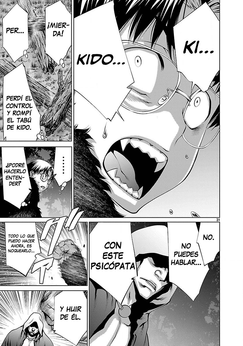 Killing Bites Capitulo 19: ¡No hay ni una pizca de inteligencia en ti, ameba! página 31