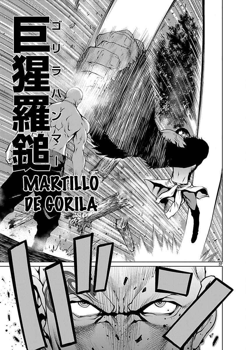 Killing Bites Capitulo 19: ¡No hay ni una pizca de inteligencia en ti, ameba! página 37