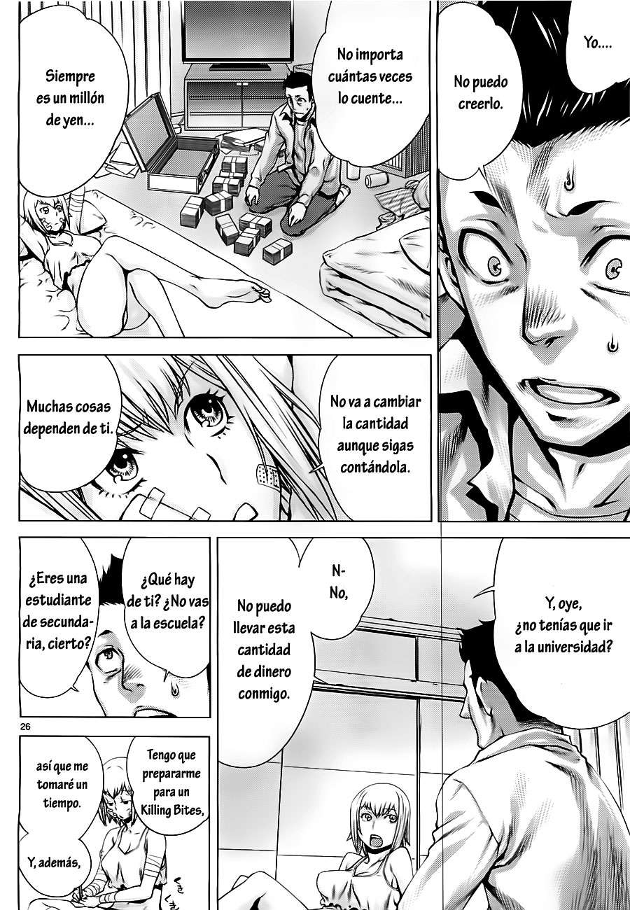 Killing Bites Capitulo 2: Eso es Demasiado Impresionante, ¿Cierto? página 26