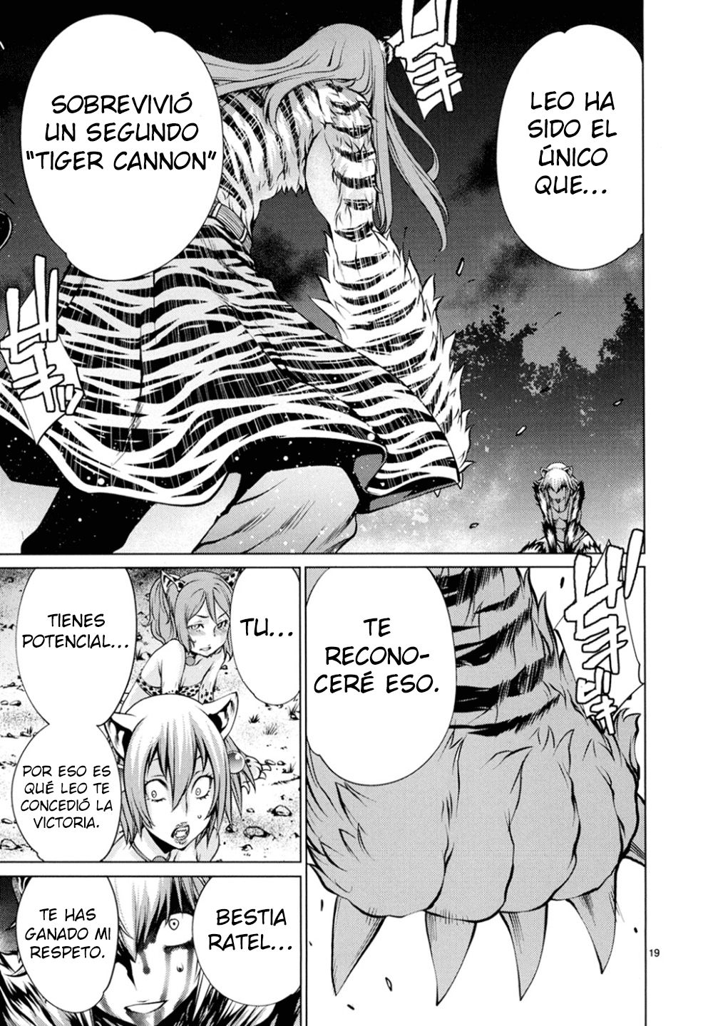 Killing Bites Capitulo 21: ¡Tu pieza ya esta muerta, Nomoto! página 19