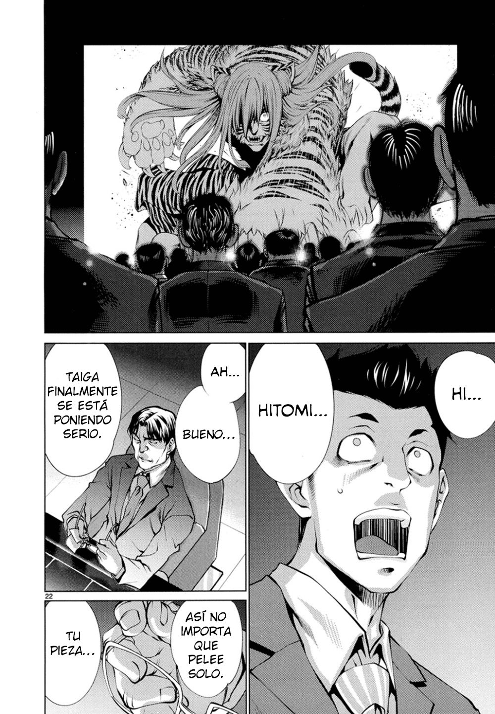 Killing Bites Capitulo 21: ¡Tu pieza ya esta muerta, Nomoto! página 21