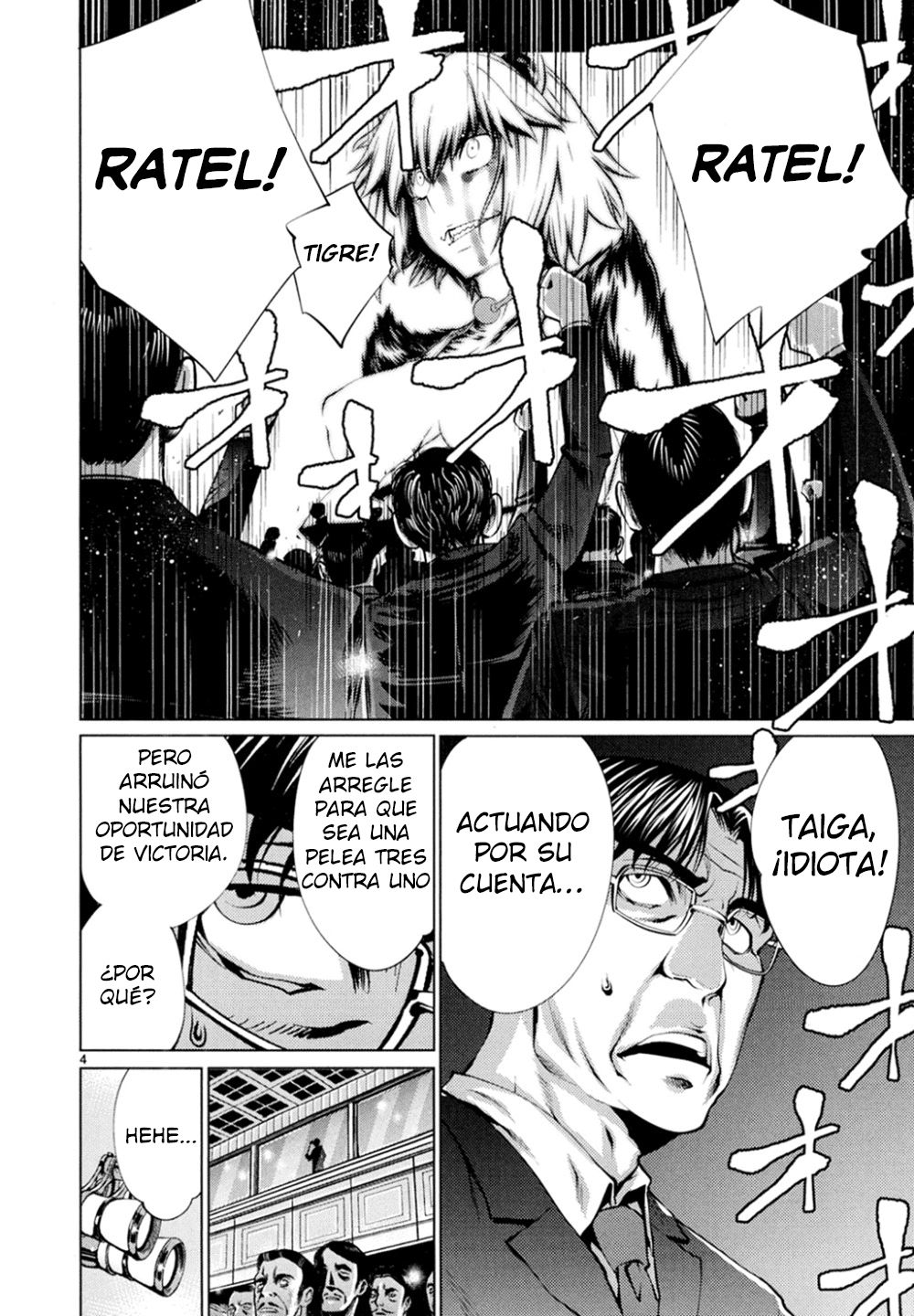 Killing Bites Capitulo 21: ¡Tu pieza ya esta muerta, Nomoto! página 4