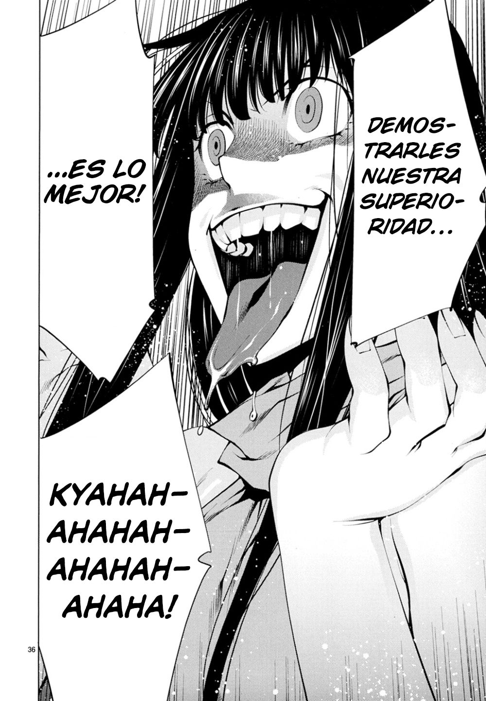 Killing Bites Capitulo 24: ¡Demostrarles nuestra superioridad es lo mejor! página 36