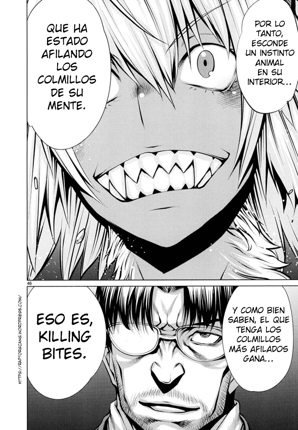 Killing Bites Capitulo 24: ¡Demostrarles nuestra superioridad es lo mejor! página 45