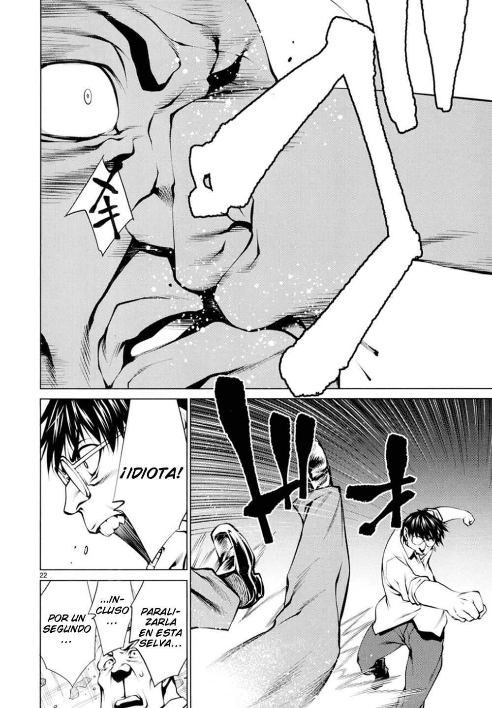 Killing Bites Capitulo 25: Esta chica no es un animal página 22