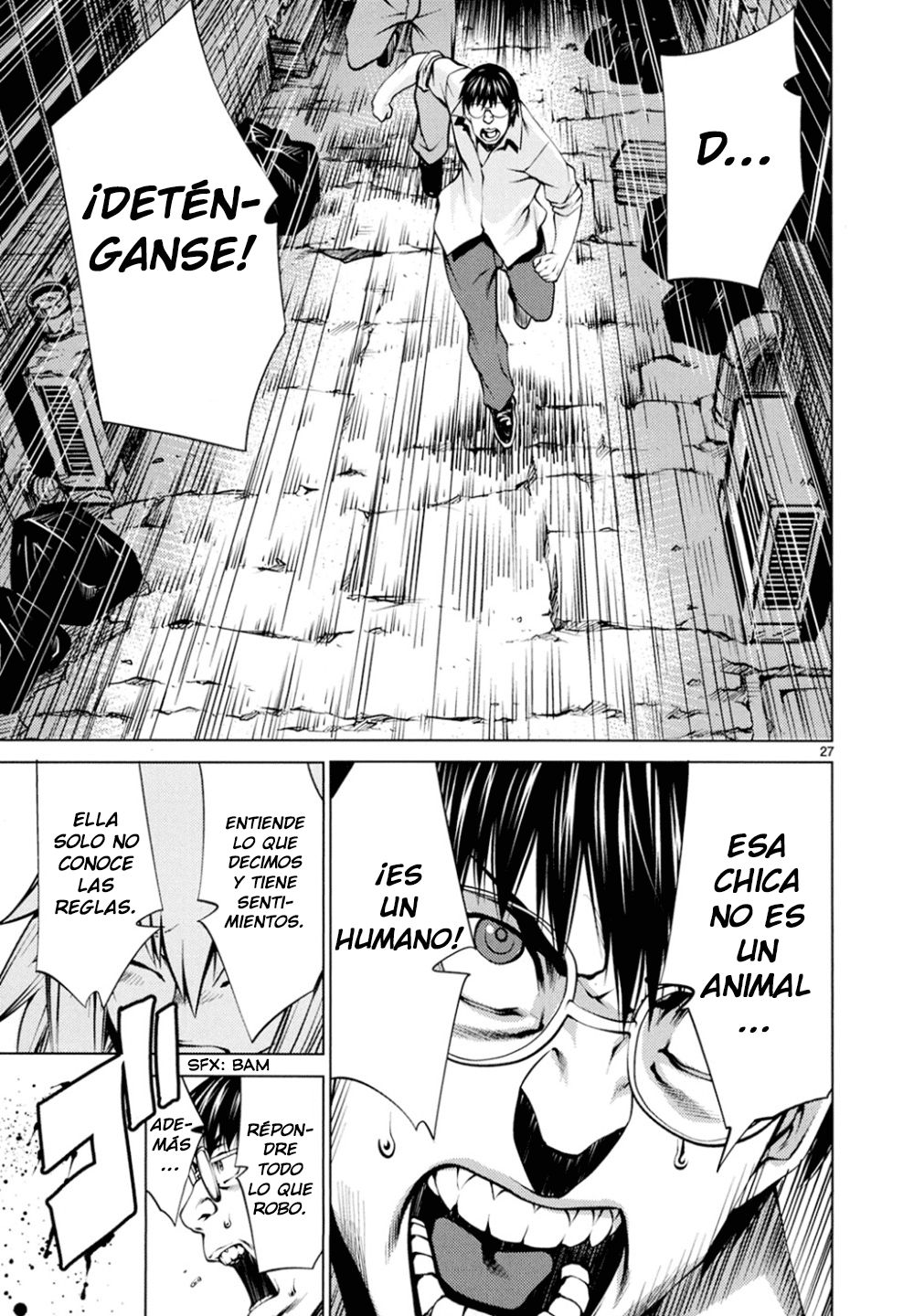 Killing Bites Capitulo 25: Esta chica no es un animal página 27