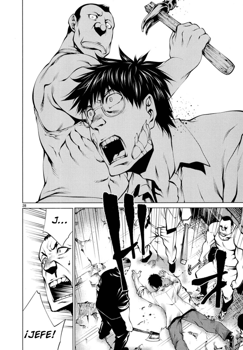 Killing Bites Capitulo 25: Esta chica no es un animal página 28