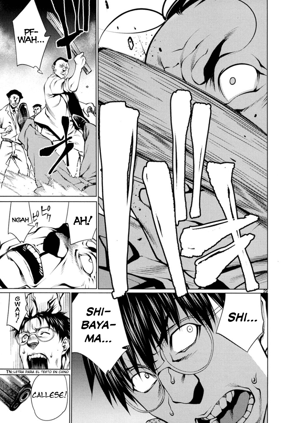 Killing Bites Capitulo 25: Esta chica no es un animal página 29