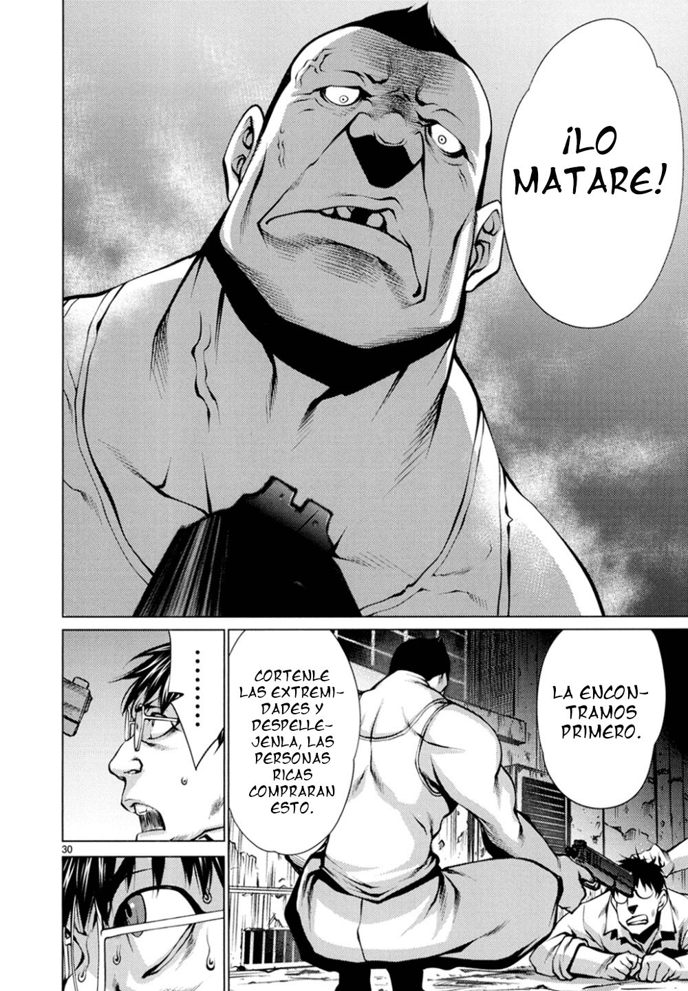 Killing Bites Capitulo 25: Esta chica no es un animal página 30