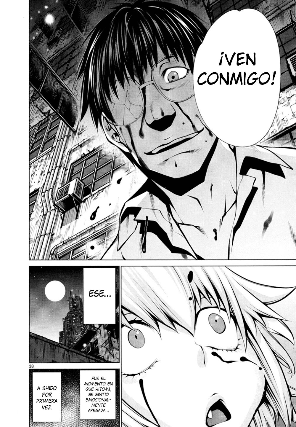 Killing Bites Capitulo 25: Esta chica no es un animal página 38