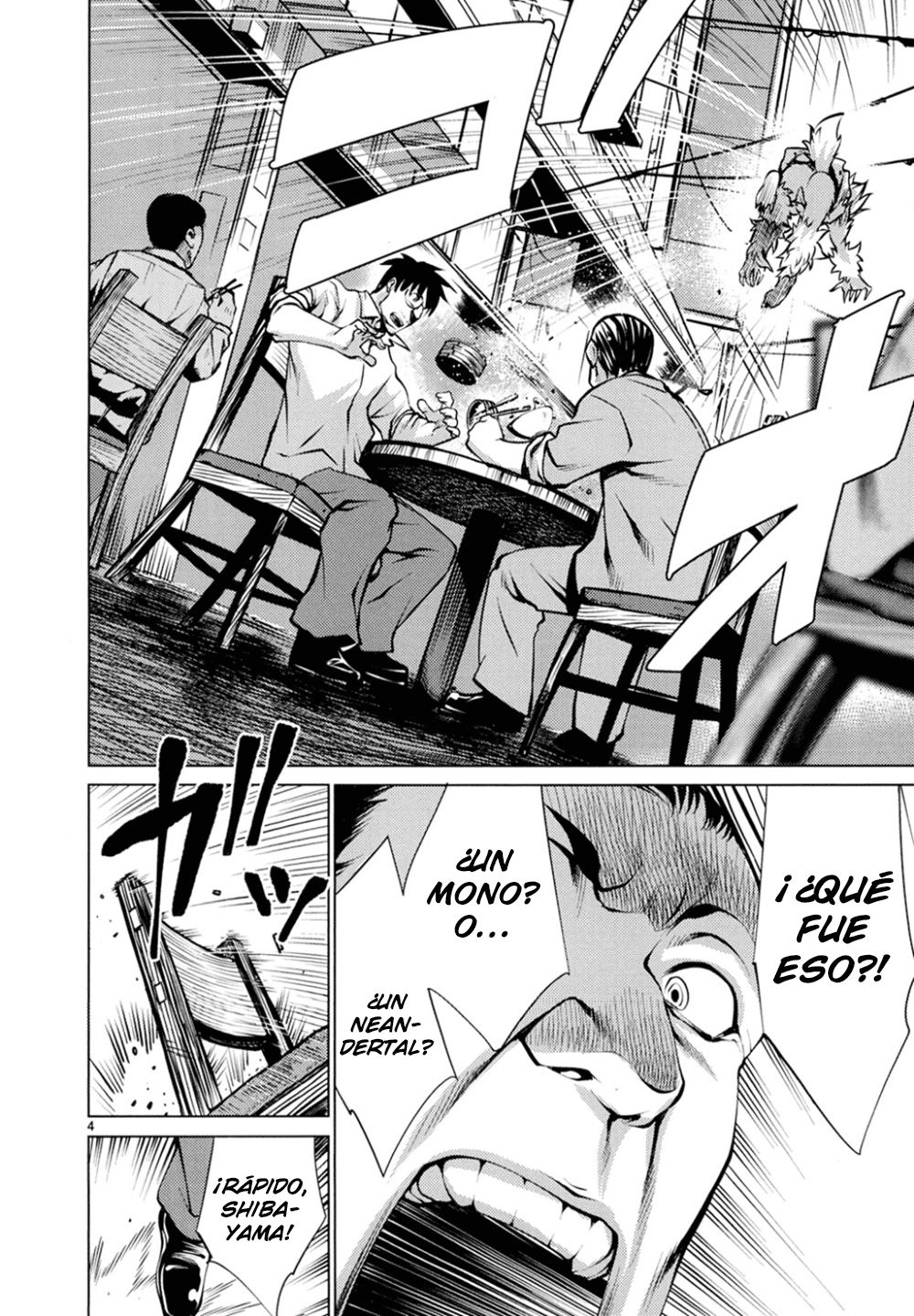 Killing Bites Capitulo 25: Esta chica no es un animal página 4