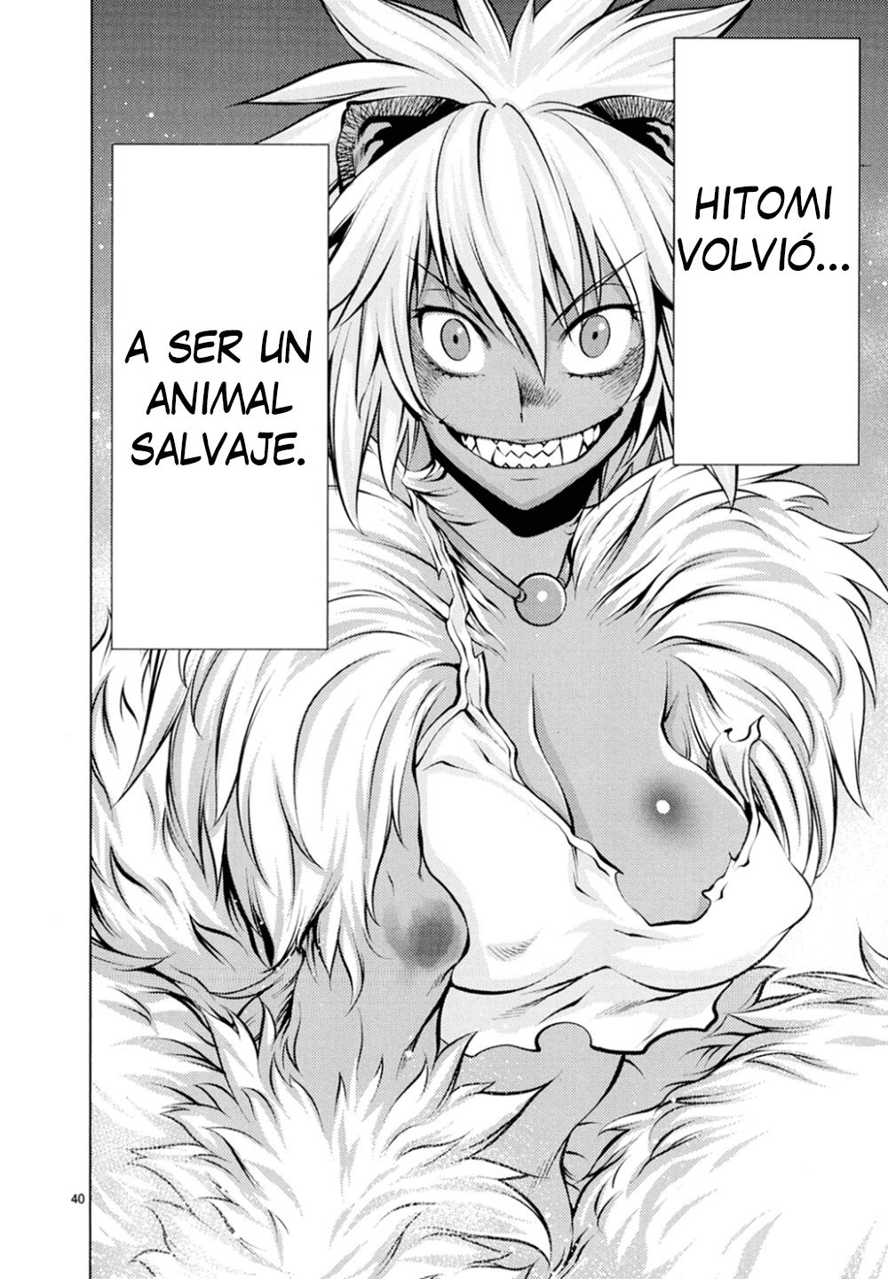 Killing Bites Capitulo 25: Esta chica no es un animal página 40