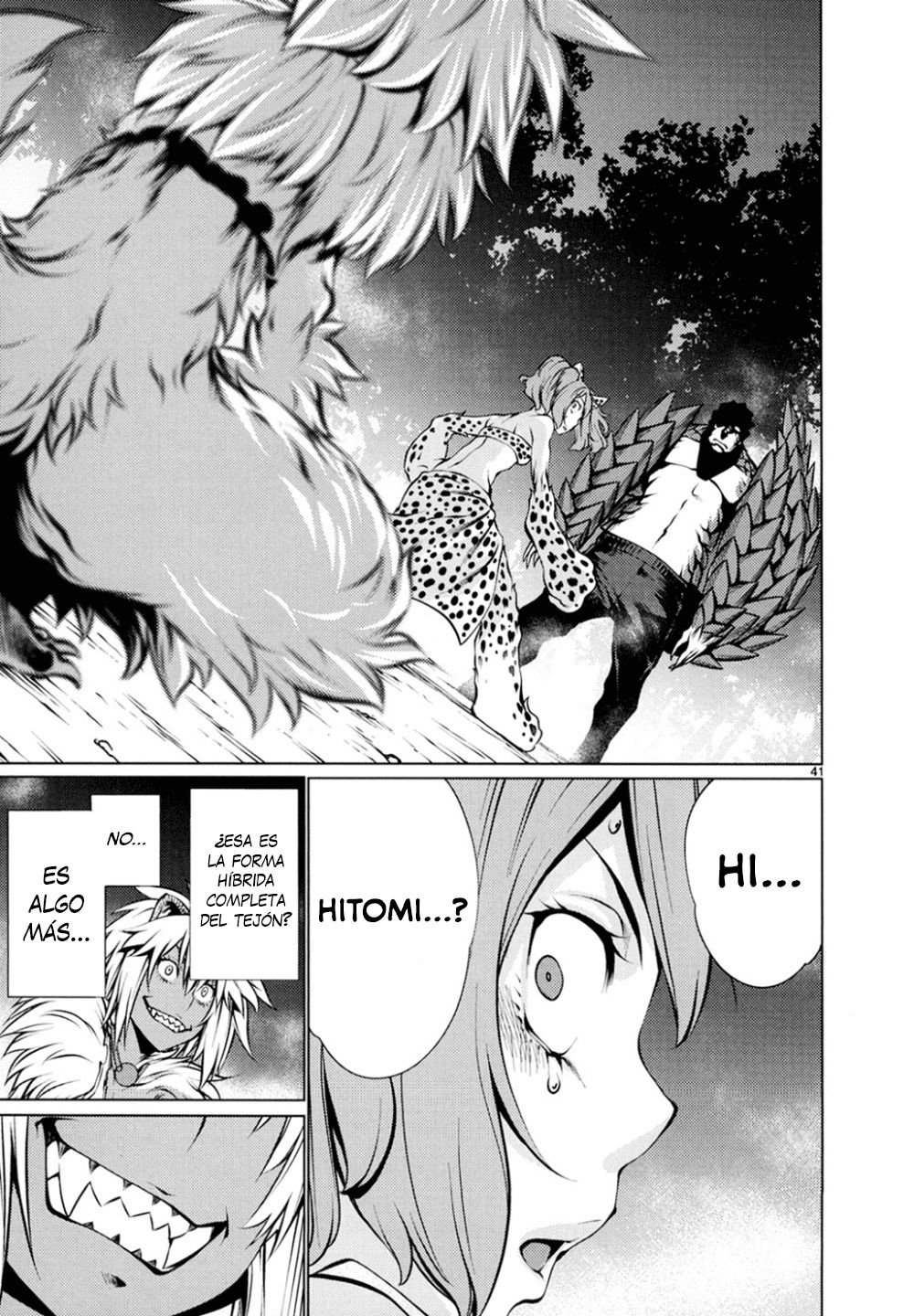 Killing Bites Capitulo 25: Esta chica no es un animal página 41