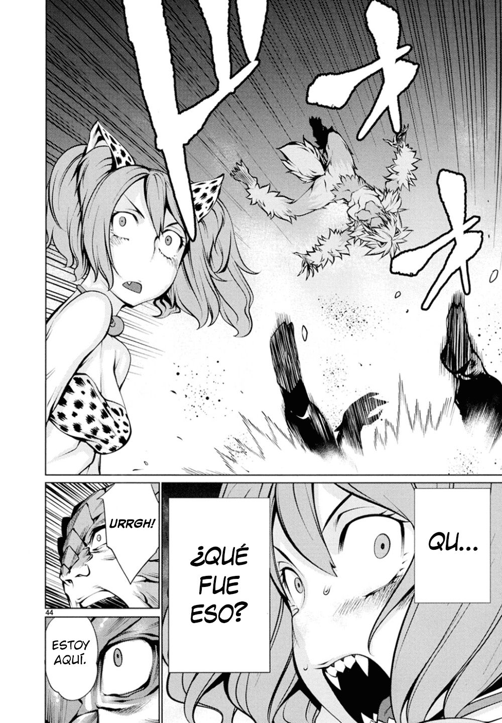 Killing Bites Capitulo 25: Esta chica no es un animal página 43