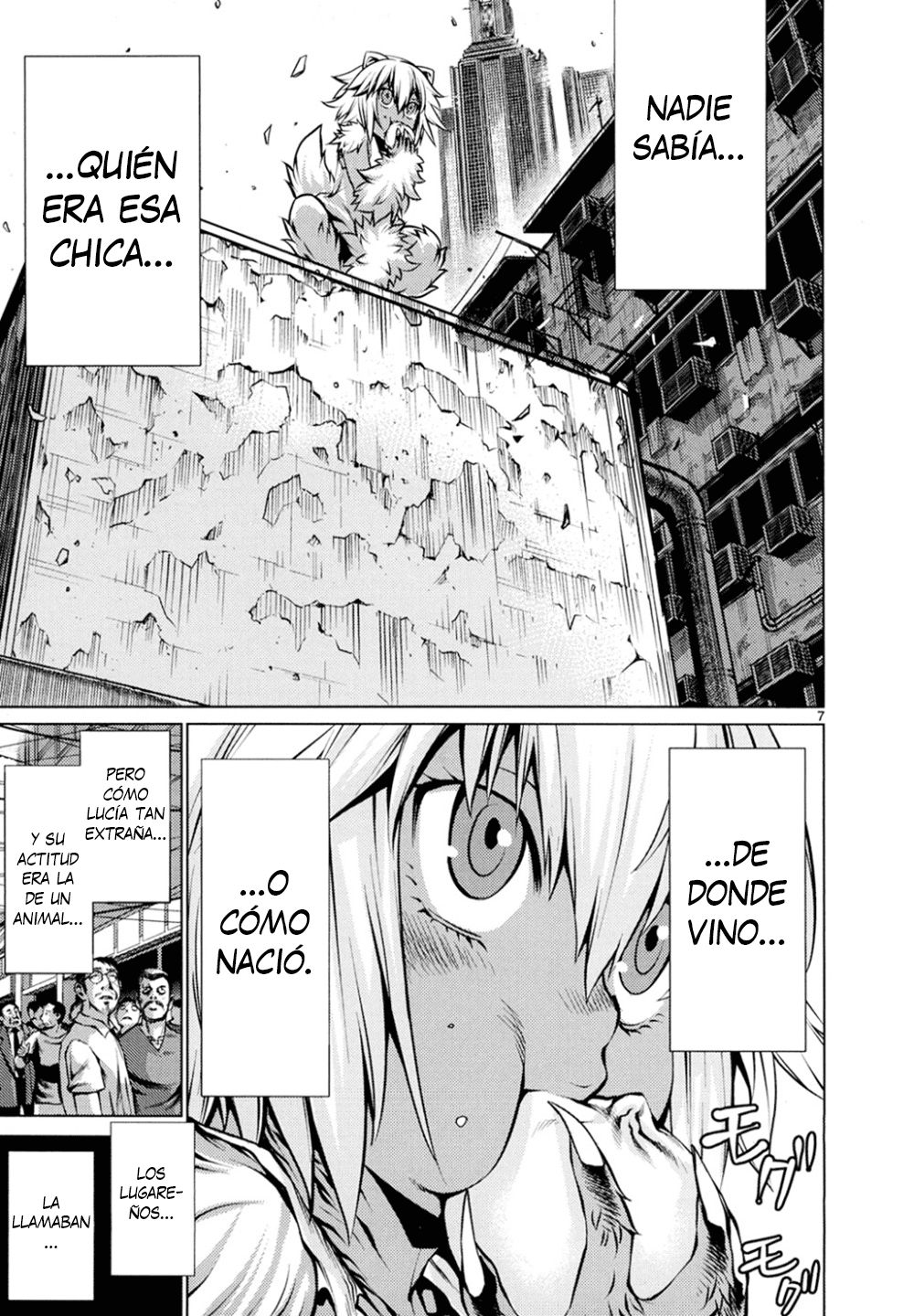Killing Bites Capitulo 25: Esta chica no es un animal página 7